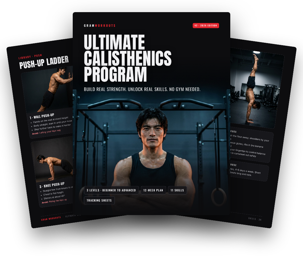 Pages from inside the program