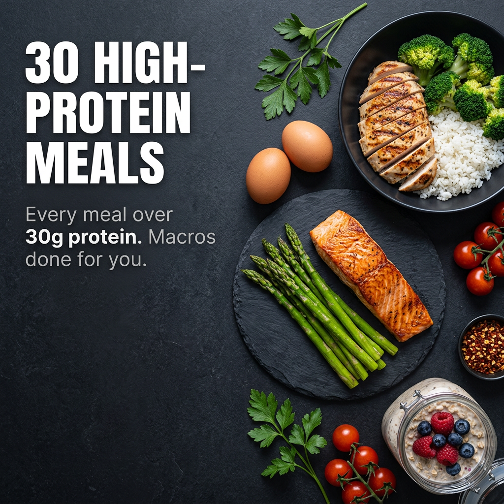 30 HIGH-PROTEIN MEALS